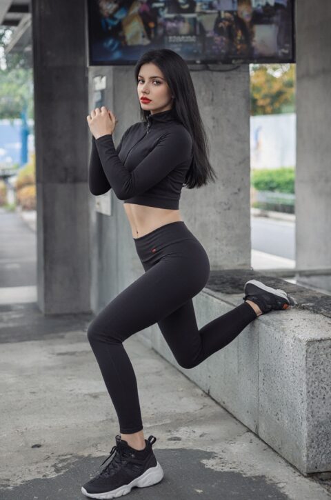 Ukrainian Beauty in Workout Style
